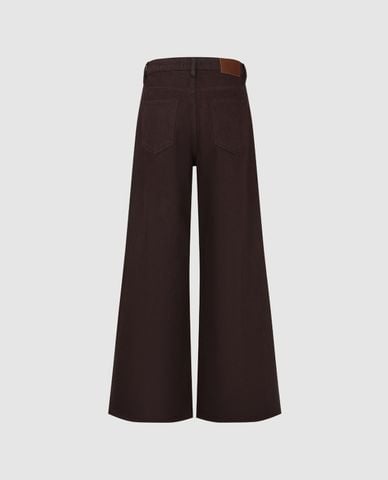  URBAN REVIVO - Quần jeans nữ ống rộng cá tính 