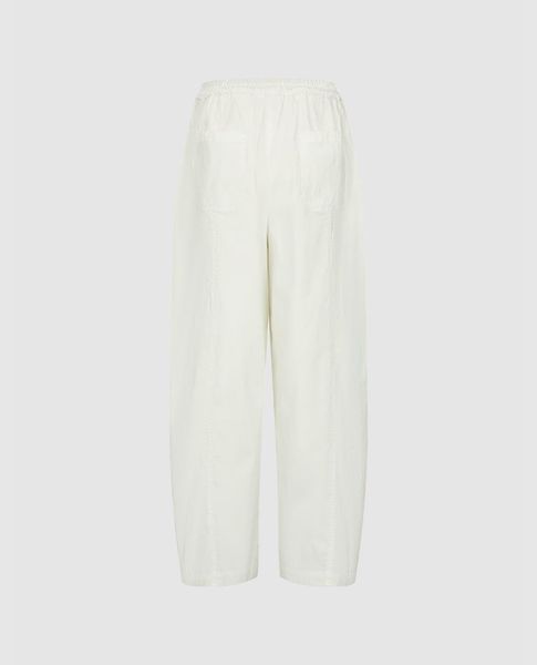  URBAN REVIVO - Quần jogger nữ lưng thun phối dây rút 