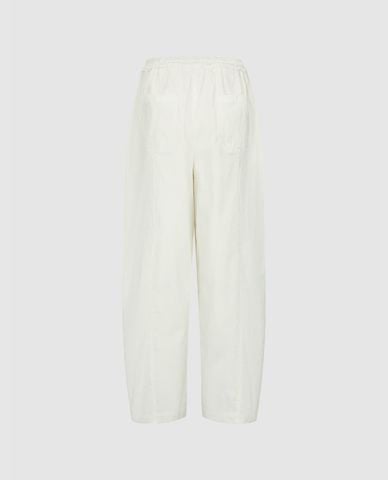  URBAN REVIVO - Quần jogger nữ lưng thun phối dây rút 