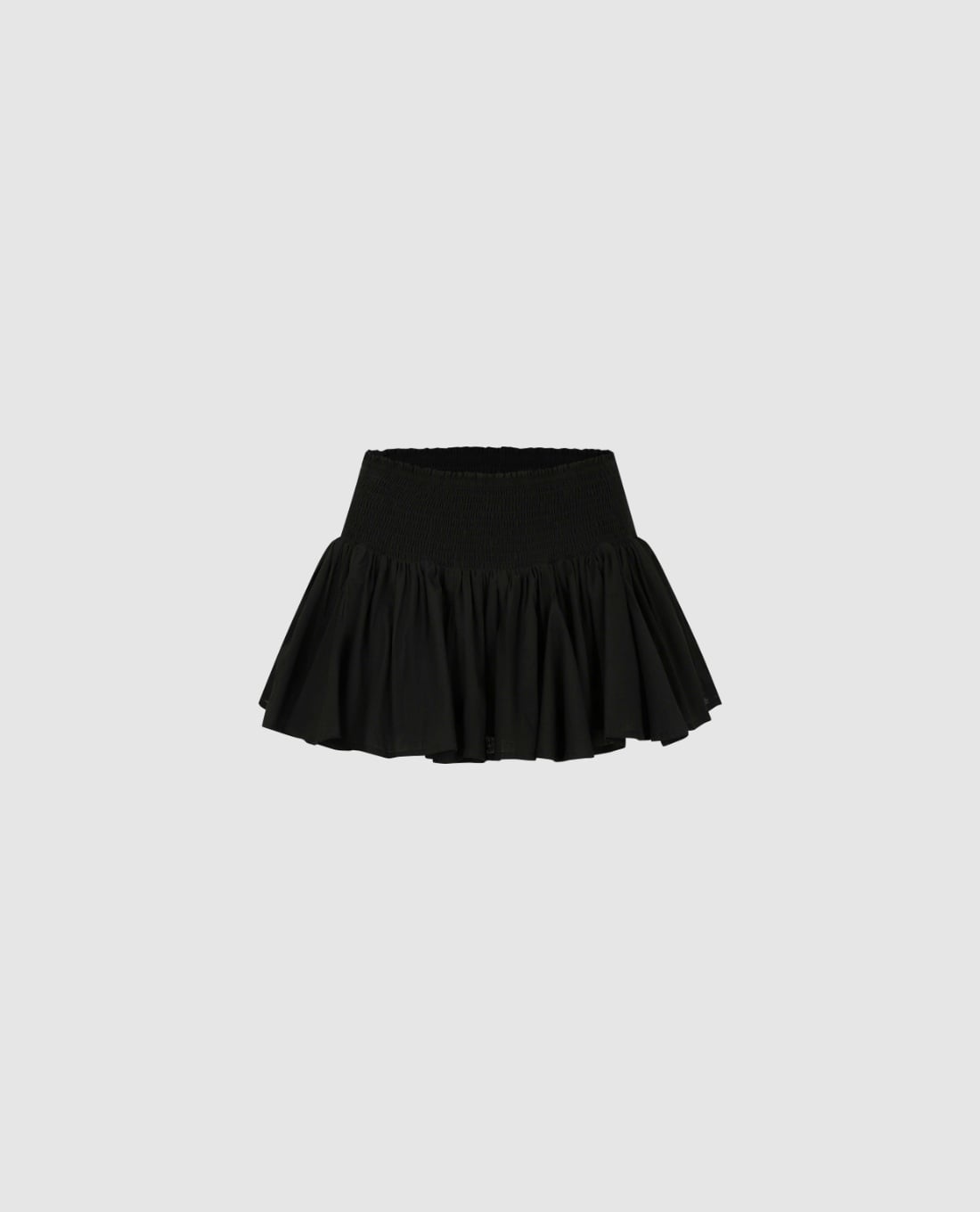 URBAN REVIVO - Chân váy chữ A mini bản to dáng xòe