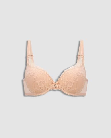  VERA - Áo ngực cup V ren phối lưới mút mỏng 