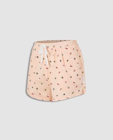  JOCKEY - Quần short kate nữ mặc nhà in họa tiết 