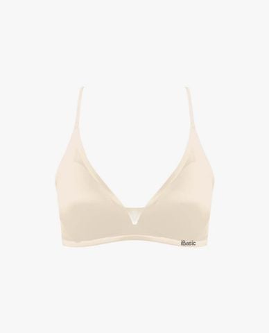  iBasic - Áo ngực không đường may phối mút mỏng 