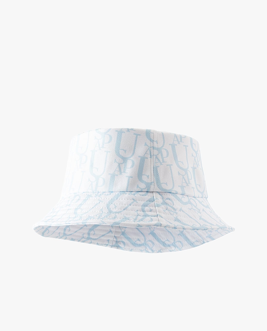 USPA - Nón bucket unisex họa tiết monogram