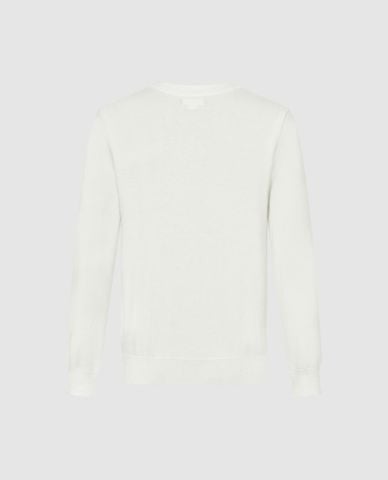  URBAN REVIVO - Áo dệt kim nam cổ tròn tay dài 