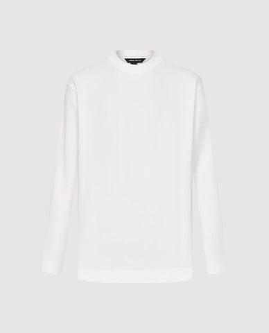  URBAN REVIVO - Áo thun nam cổ tròn tay dài 