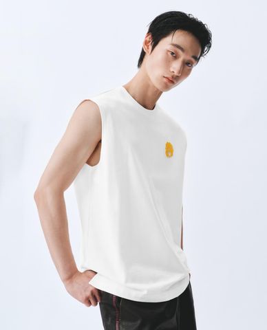  URBAN REVIVO - Áo ba lỗ nam in họa tiết 