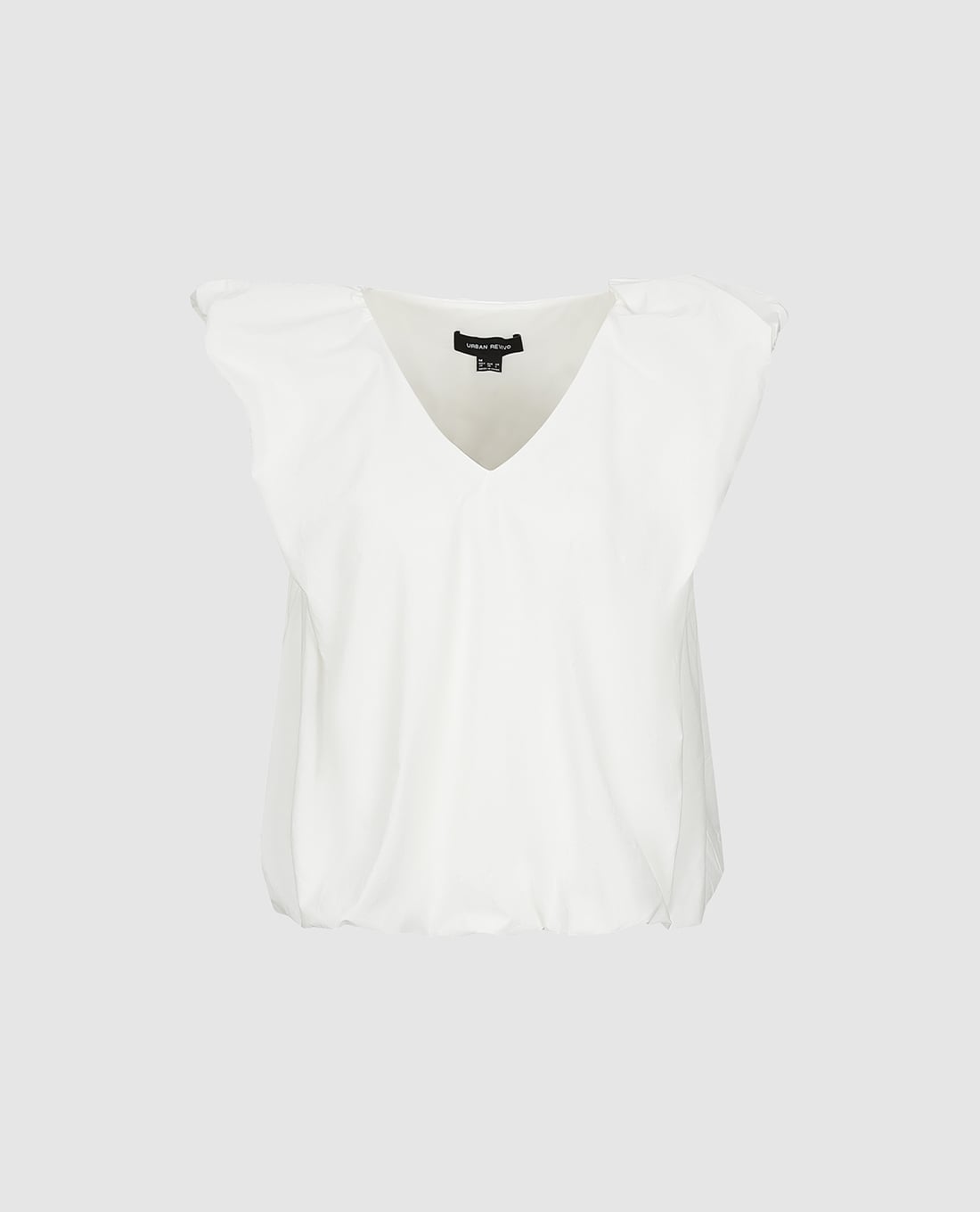 URBAN REVIVO - Áo sát nách nữ cổ V dáng phồng