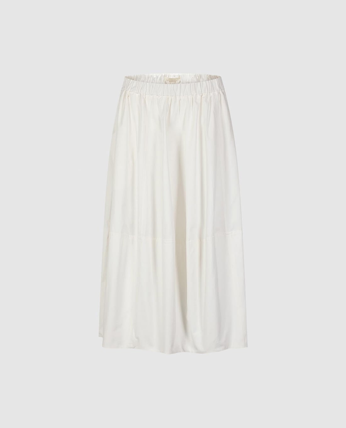 URBAN REVIVO - Chân váy phom suông midi lưng thun