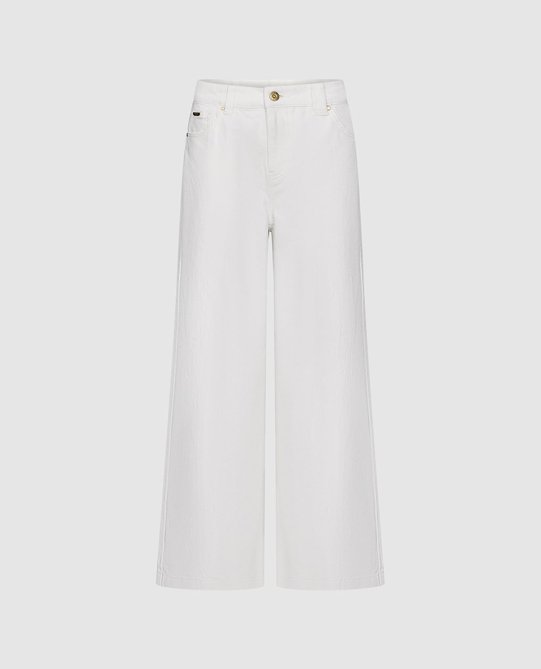 URBAN REVIVO - Quần jeans nữ ống rộng