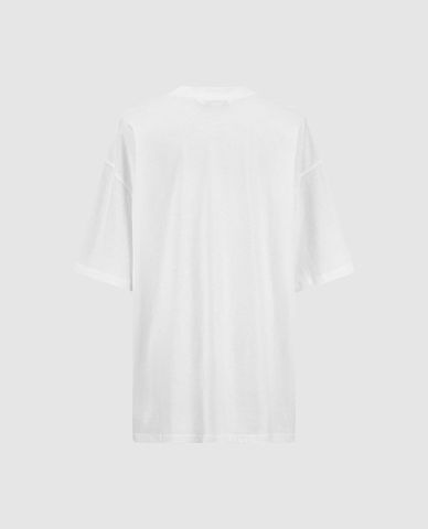  URBAN REVIVO - Áo thun nữ cổ tròn tay ngắn Printed 