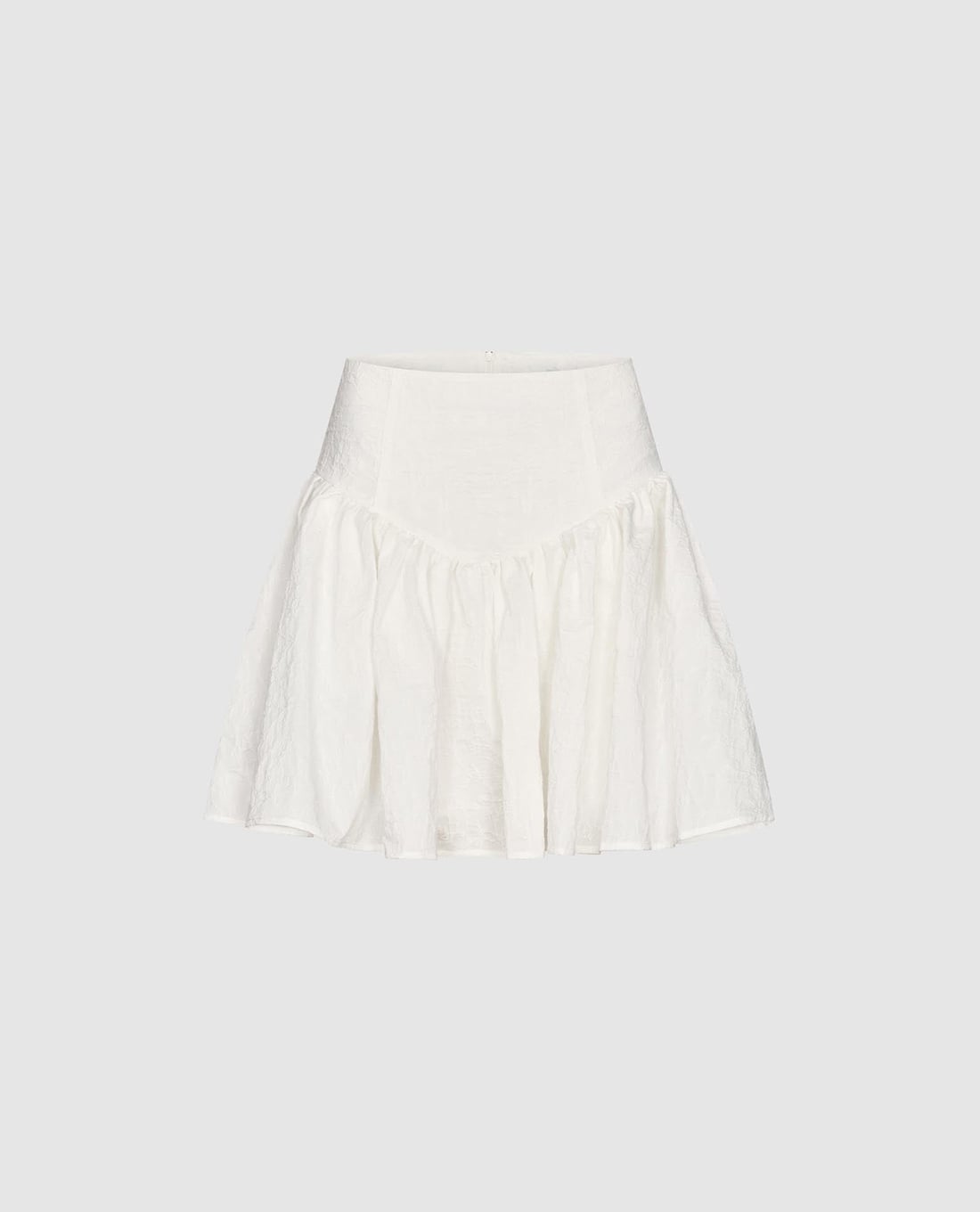 URBAN REVIVO - Chân váy xếp li mini lưng cao