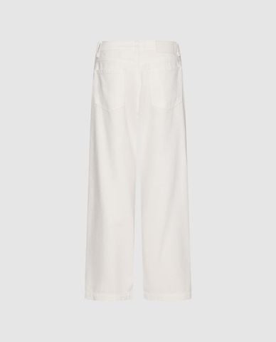  URBAN REVIVO - Quần jeans nữ ống rộng thanh lịch 