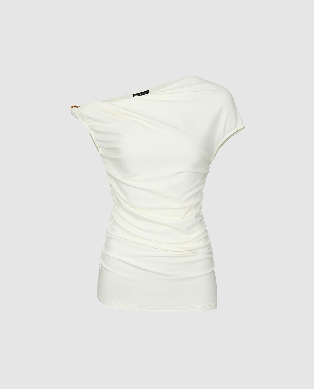 URBAN REVIVO - Áo kiểu nữ lệch vai dáng ôm