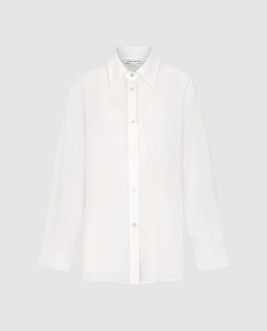  URBAN REVIVO - Áo sơ mi nữ cổ bẻ tay dài thanh lịch 