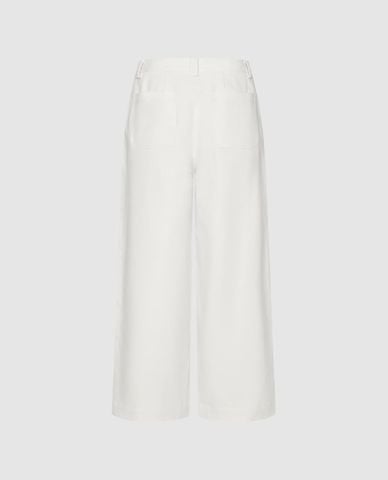  URBAN REVIVO - Quần nữ ống rộng cạp cao thanh lịch 