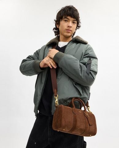  COACH - Túi đeo chéo nam phom chữ nhật Compass 25 