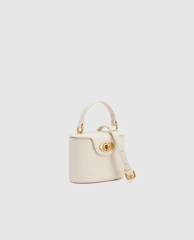  URBAN REVIVO - Túi xách nữ hình hộp chữ nhật nắp gập 