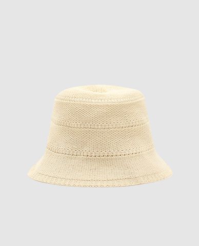  URBAN REVIVO - Nón bucket unisex đan móc 