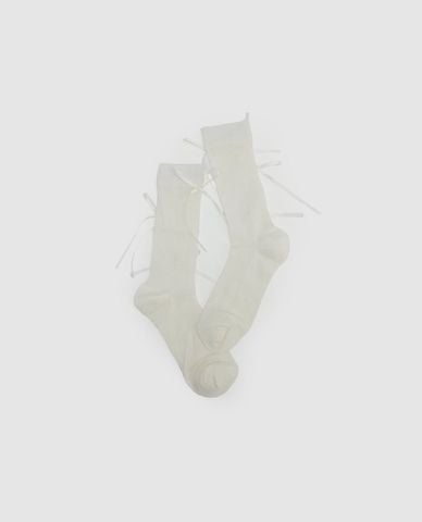  URBAN REVIVO - Vớ nữ cổ cao đan ruy băng 