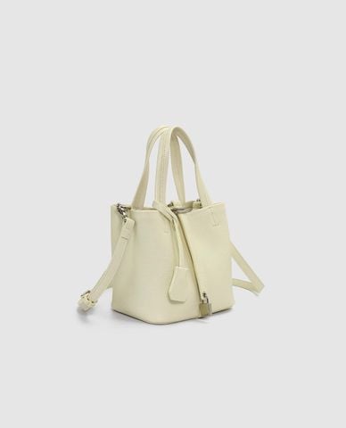  URBAN REVIVO - Túi đeo vai nữ phom chữ nhật khoá dây 