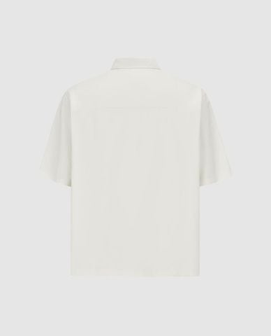  URBAN REVIVO - Áo sơ mi nam cổ bẻ tay ngắn hiện đại 