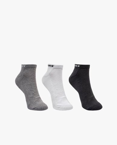  SKECHERS - Set 3 đôi vớ unisex cổ thấp Performance 