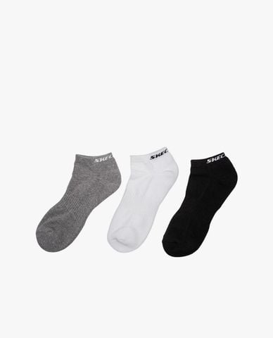  SKECHERS - Set 3 đôi vớ unisex cổ thấp Performance 
