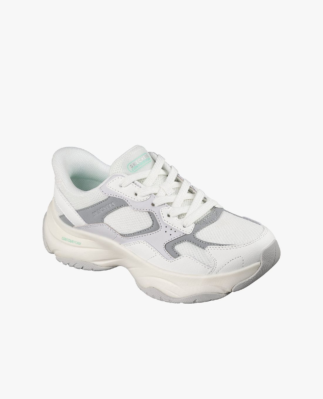 SKECHERS Street Mojo giày sneakers nữ cổ thấp năng động