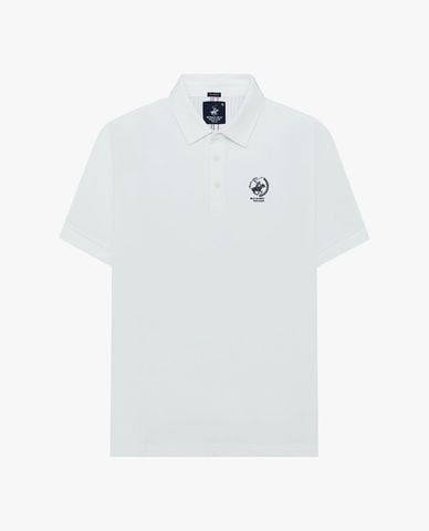  BEVERLY HILLS POLO CLUB - Áo polo nam cổ bẻ tay ngắn thêu logo 