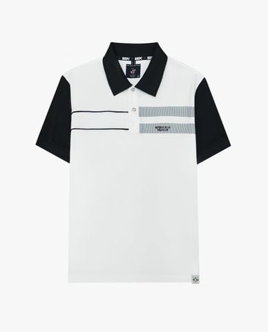  BEVERLY HILLS POLO CLUB - Áo polo nam cổ bẻ tay ngắn hiện đại 