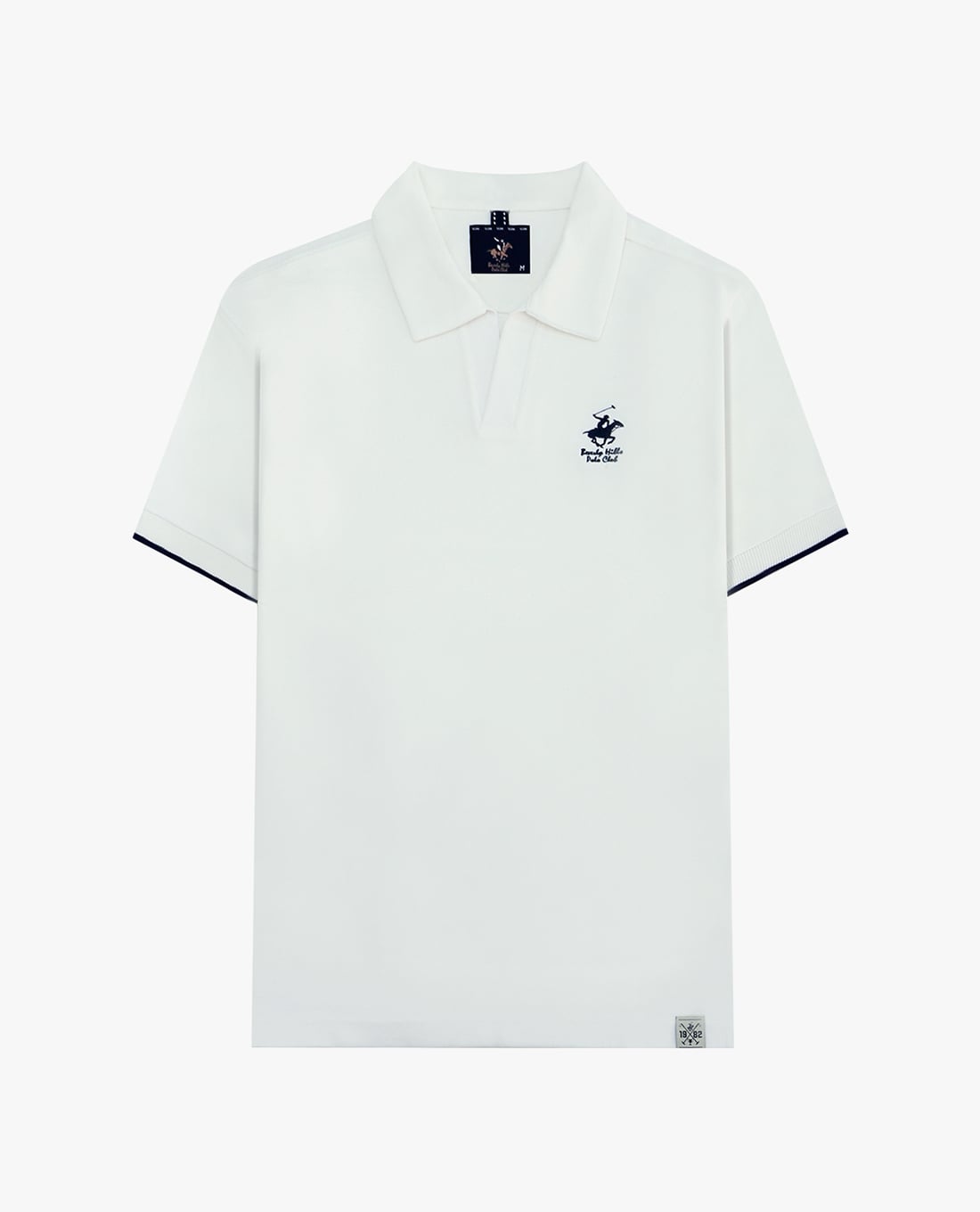 BEVERLY HILLS POLO CLUB - Áo polo nam cổ bẻ phối viền