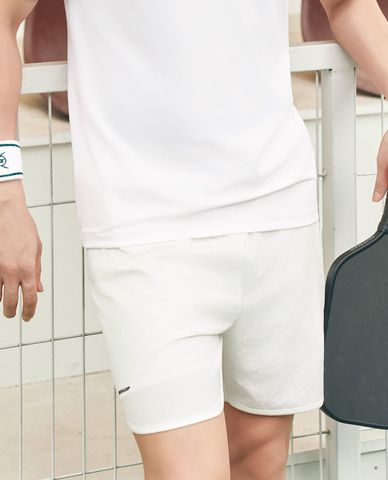  DUNLOP - Quần short thể thao nam lưng thun phối dây rút 