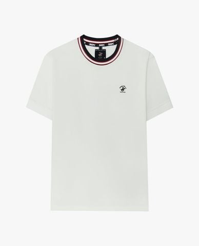  BEVERLY HILLS POLO CLUB - Áo thun nam cổ tròn tay ngắn thêu logo 