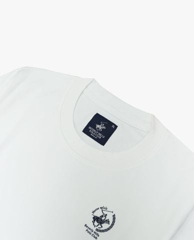  BEVERLY HILLS POLO CLUB - Áo thun nam cổ tròn tay ngắn thêu logo 