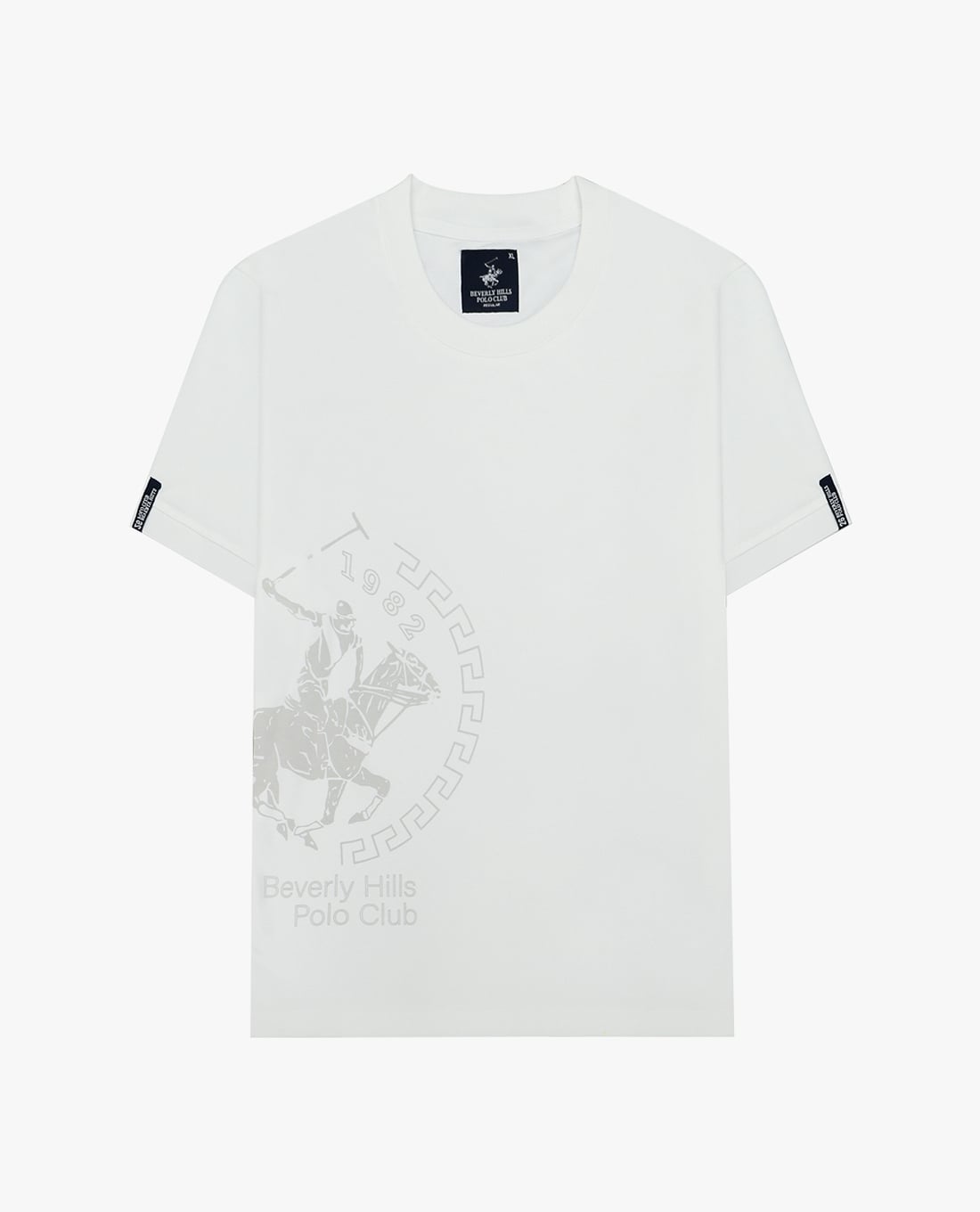 BEVERLY HILLS POLO CLUB - Áo thun nam cổ tròn tay ngắn in họa tiết