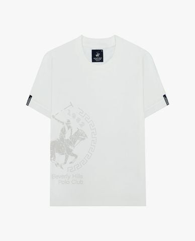  BEVERLY HILLS POLO CLUB - Áo thun nam cổ tròn tay ngắn in họa tiết 