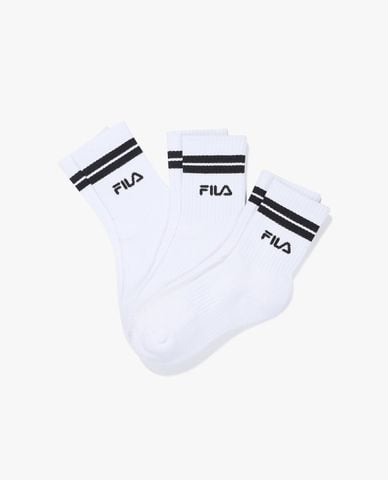  FILA - Set 3 vớ unisex cổ cao Essential Sports 