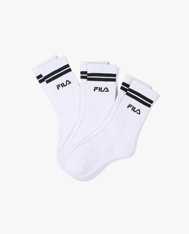  FILA - Set 3 vớ unisex cổ cao Essential Sports 