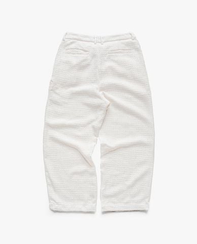  STRESSMAMA - Quần unisex ống rộng SS25 Tweed 