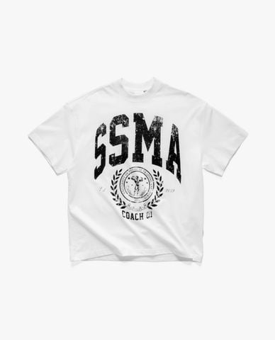  STRESSMAMA - Áo thun unisex cổ tròn tay ngắn PT University 