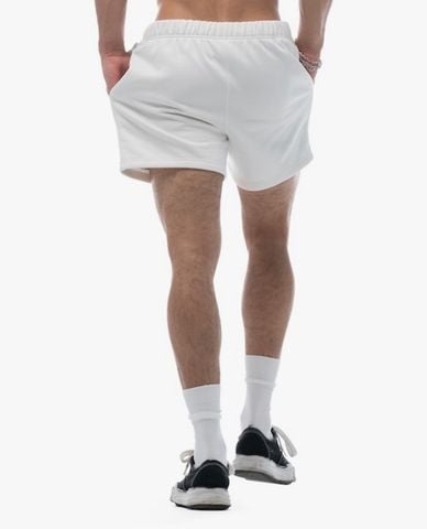  STRESSMAMA - Quần short unisex ống rộng lưng thun Hôtel Mama 