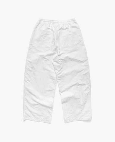  STRESSMAMA - Quần unisex ống rộng in logo 