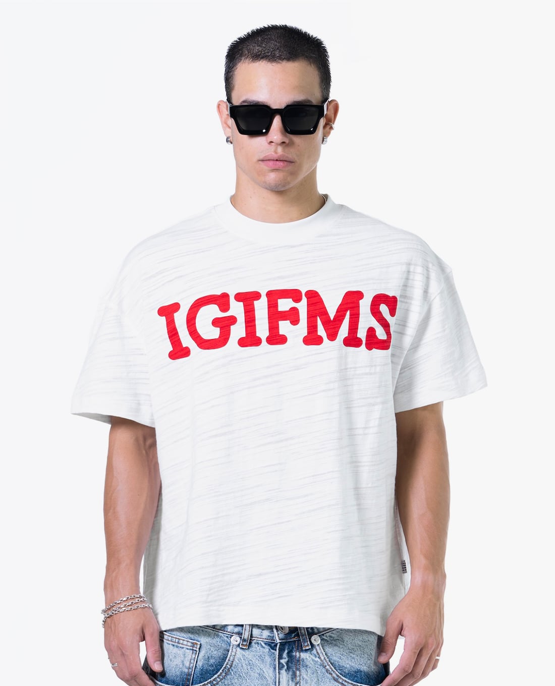 STRESSMAMA - Áo thun unisex cổ tròn tay ngắn SSMA IGIFMS V4