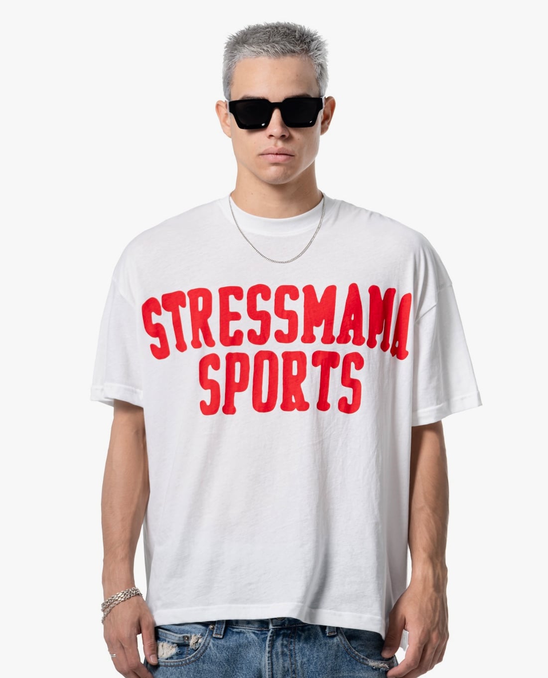 STRESSMAMA - Áo thun unisex cổ tròn tay ngắn SSMA Sports 01