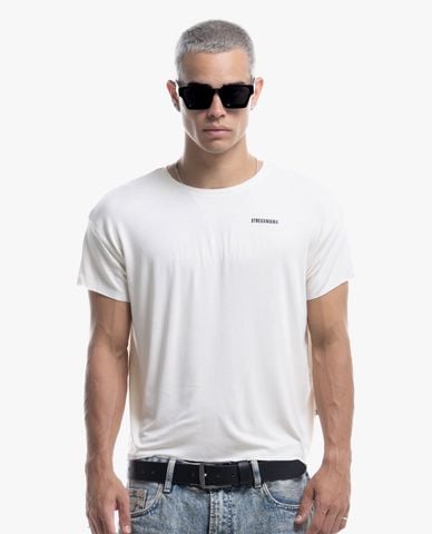  STRESSMAMA - Áo thun unisex cổ tròn tay ngắn Hôtel Mama Logo 