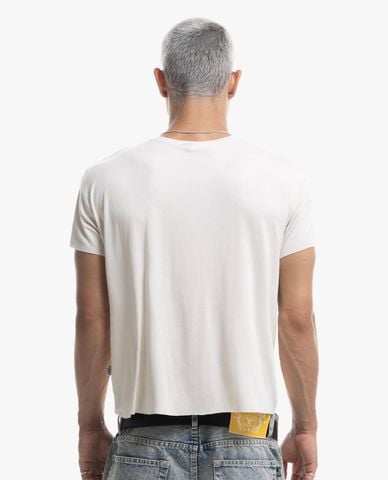  STRESSMAMA - Áo thun unisex cổ tròn tay ngắn Hôtel Mama Logo 
