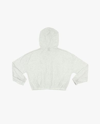  KANGOL - Áo khoác phối mũ unisex tay dài thêu logo 