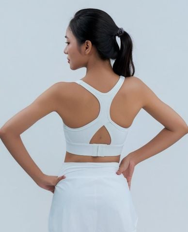  AZURA - Áo bra thể thao nữ cổ U lưng cut out 