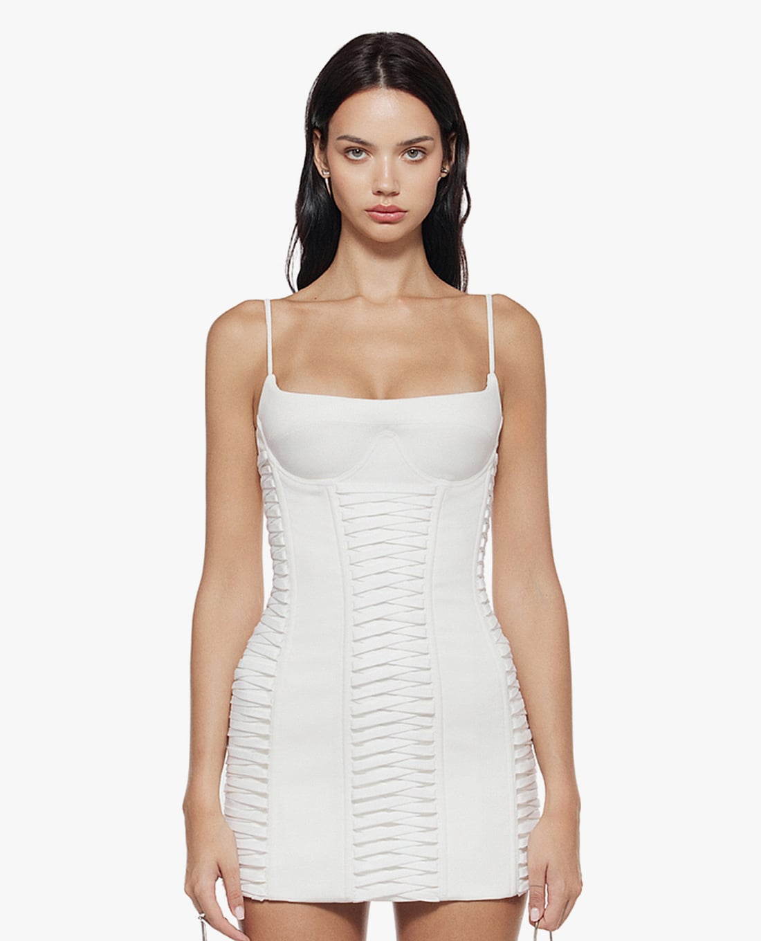 FANCì CLUB - Đầm hai dây mini phom ôm Tasha